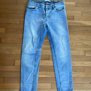 Mango Mens Denim Jeans Size 34